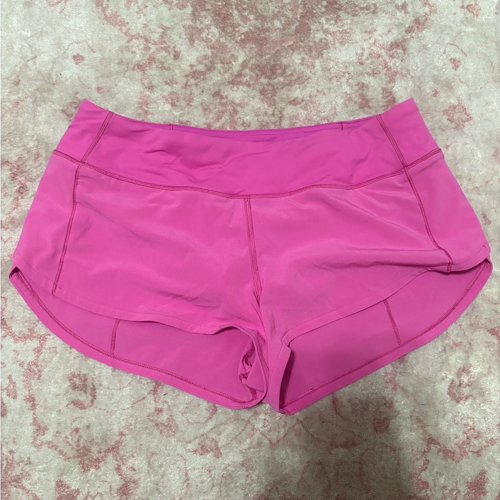 Women's Pink Athletic Shorts